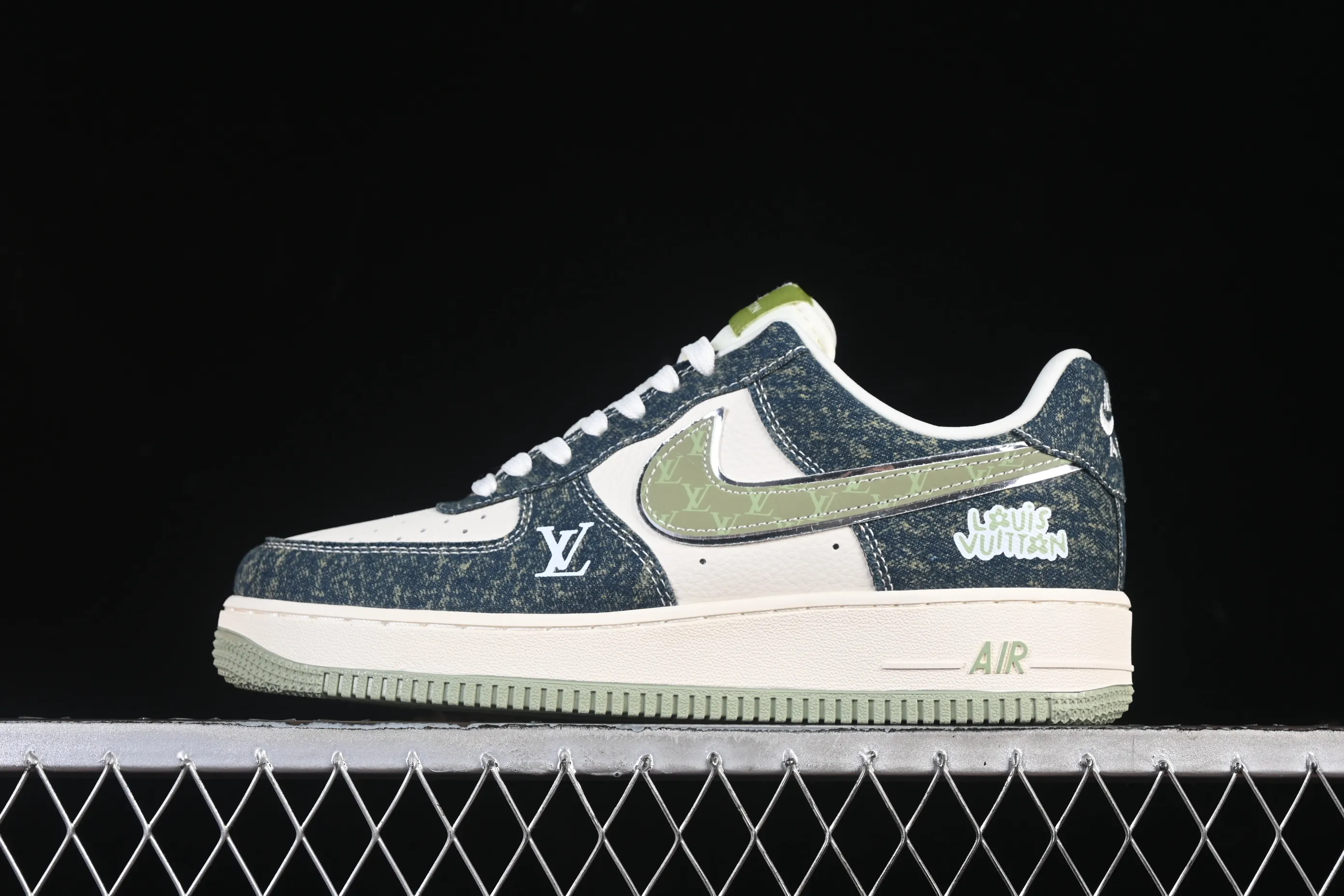 All Categories Nk Air Force 1 Air Force Series Nk Air Force 1 Low Air Force Low Nike Air Force 1'07 Low Joint Indigo Denim Air Force One Low Casual Shoes DX1888-098